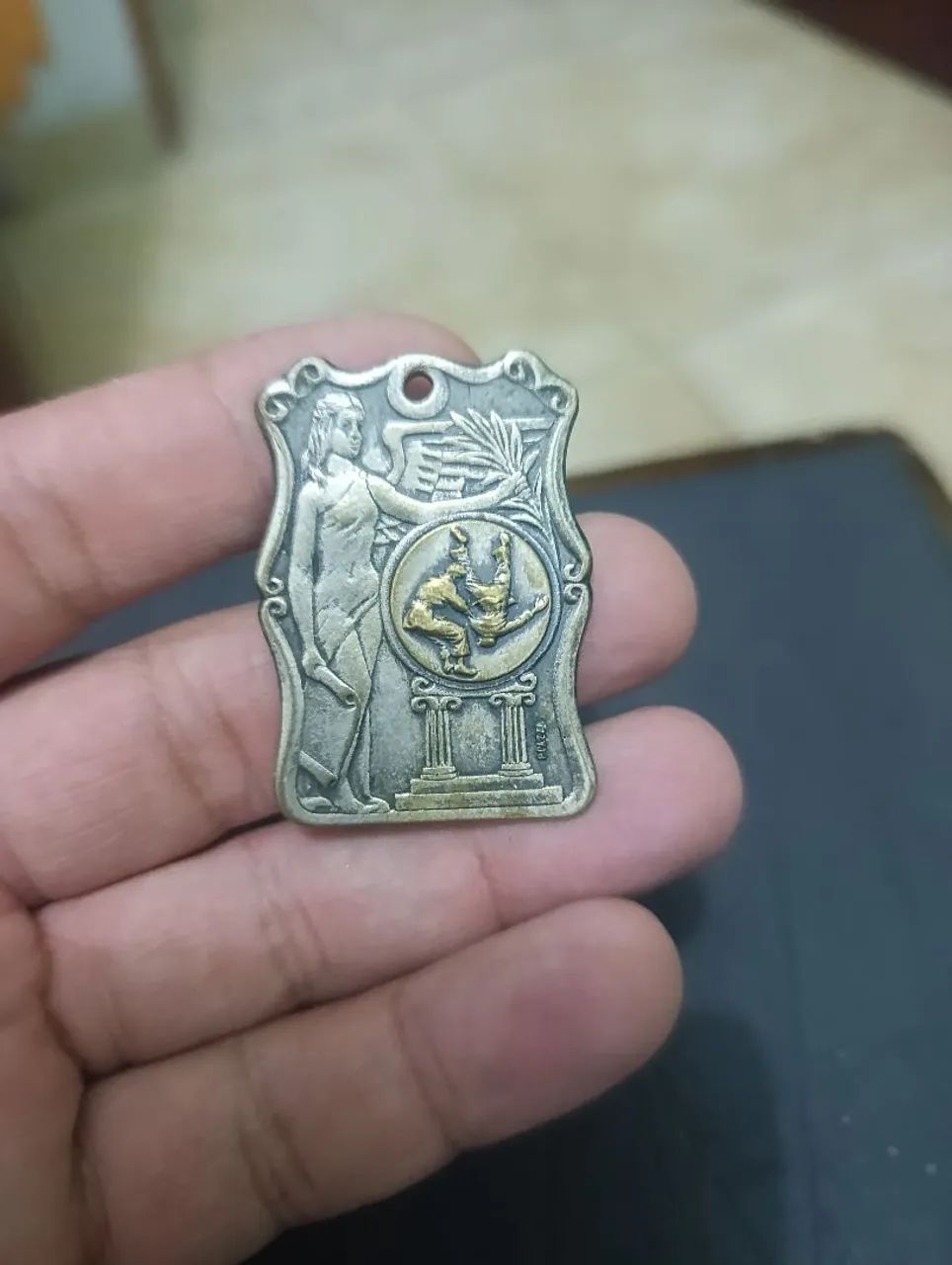 Medalha antiga 