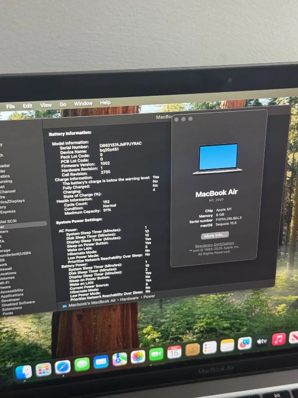 Macbook Air M1 - Cinza - Bateria 91% - Notebooks - Itoupavazinha