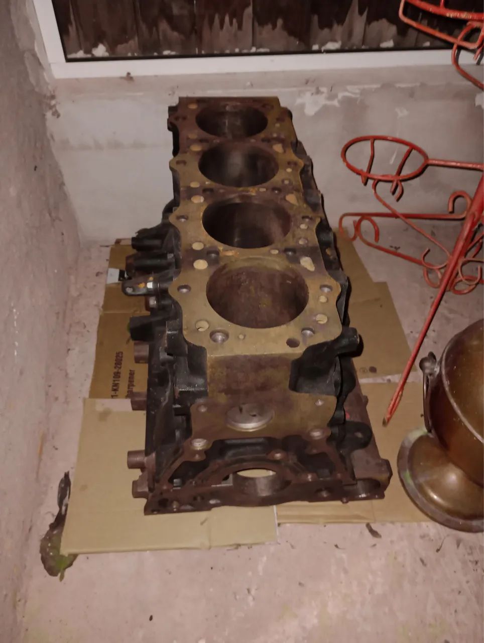 Bloco motor 4m40