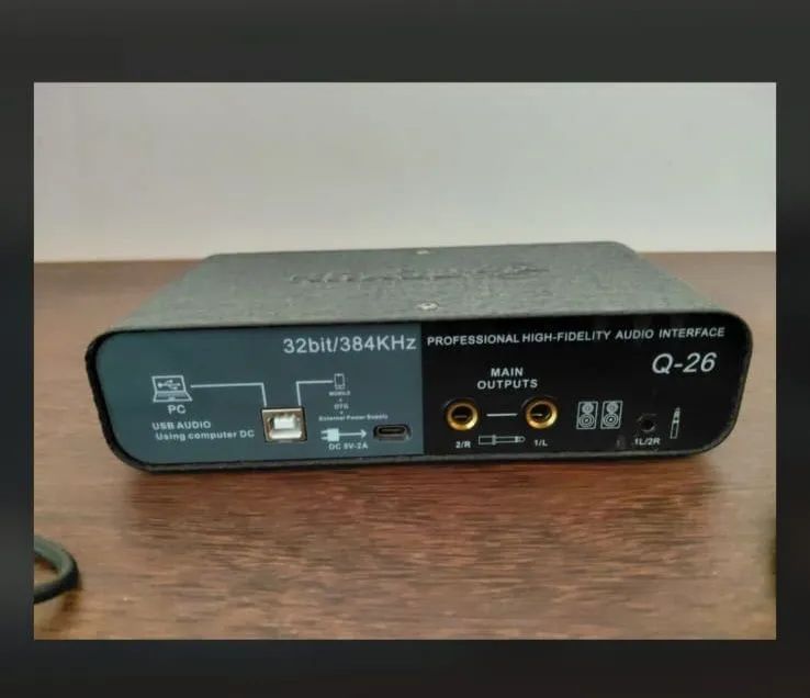 Interface de Áudio Teyun Q26  - Foto 2
