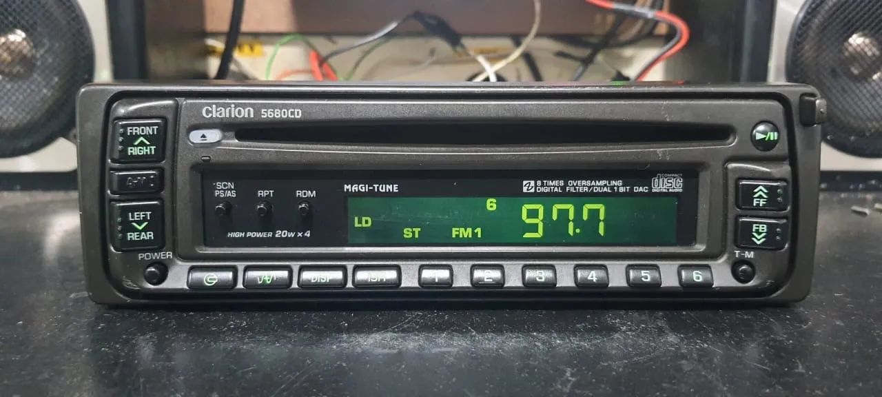 CD Player Clarion 5680 - Foto 5