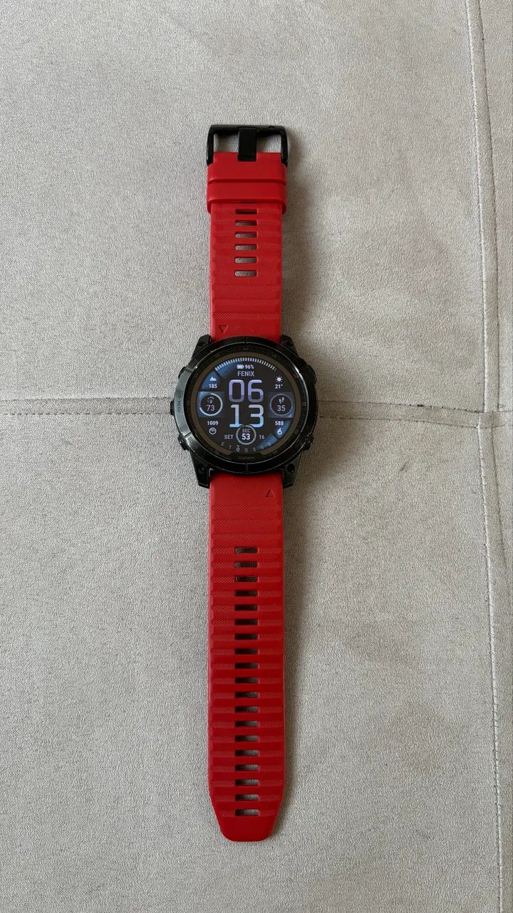 Garmin Fênix 7x Sapphire Solar - Foto 3