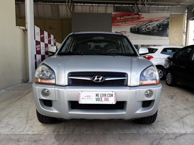 Hyndai 2014 Tucson Gls Automatico Flex completo couro mídia impecável confira - Foto 2