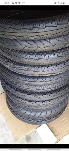 Vendo pneus de moto 35 reais montado - Foto 3