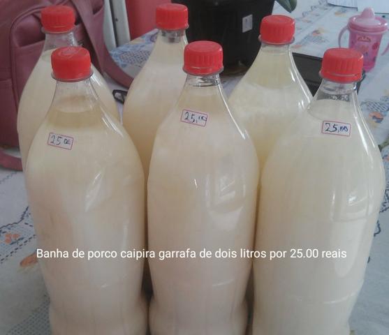 Vendo banha de porco caipira