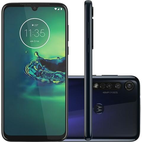 Motorola G8 Plus - 64GB - Azul Safira - 1 ano garantia - Lacrado - Foto 4