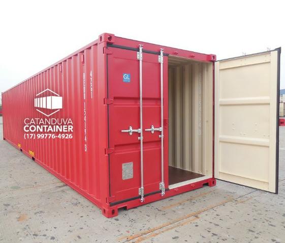 Container Dry 40 pés HC - frete e/ou descarga NÃO inclusos - Foto 2