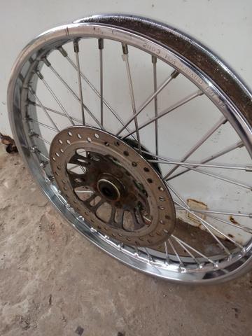 Vende se calha completa aro 18 com disco - Foto 2