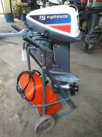 Motor evinrude 15 hp