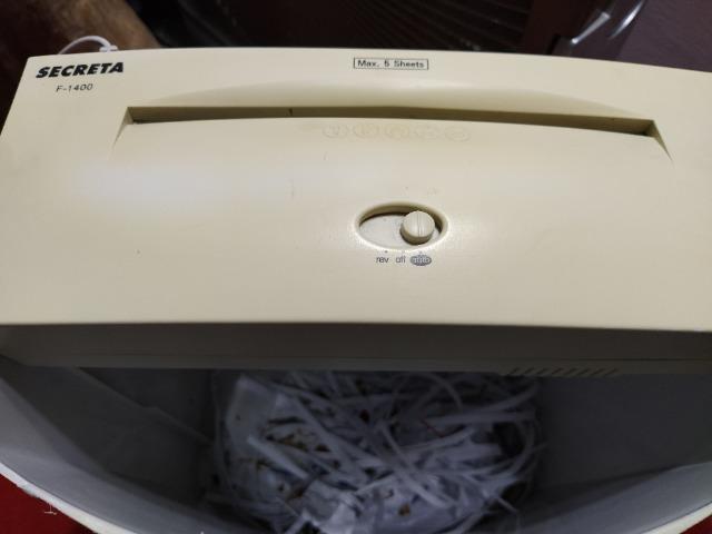 Picotadora Secreta F1400 Funcionando Perfeitamente 220volts