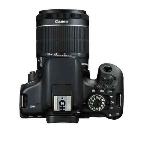 Camera Canon Eos T6I 18-55MM F/3.5-5.6 Is STM Preto - Foto 4