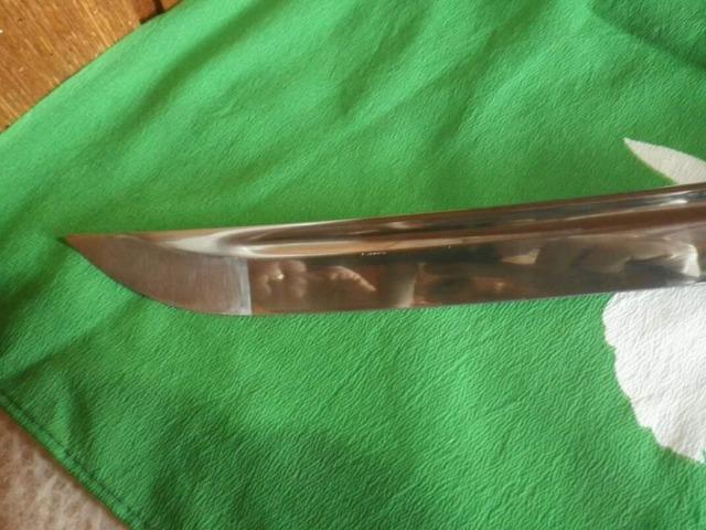 Espada Katana Ninjato Shinobigatana Oniyuri Forjada Aço 1070 - Foto 6
