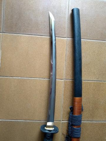 Espada Katana Ninja Ninjato Samurai Shinobigatana estilo Warihatetsu