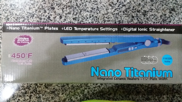 Prancha Profissional Nano Titanium (Primeira Linha )