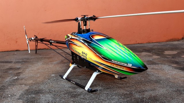 Helimodelo Align T-Rex 550e Pro DFC Super Combo - Foto 4
