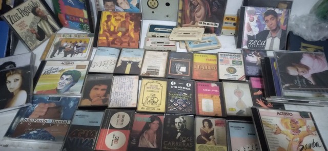 fitas e cds originais coleção 