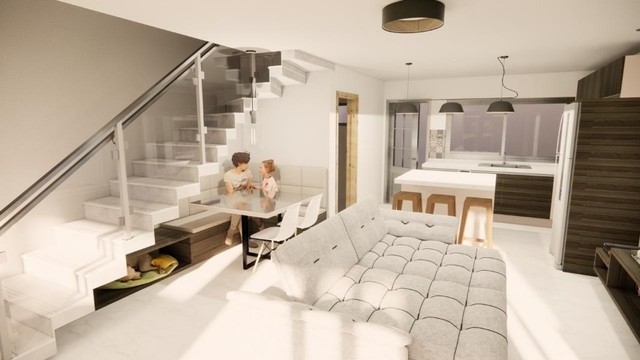 Casa de condomínio sobrado para venda tem 80 metros quadrados com 3 quartos em Janga - Pau - Foto 3