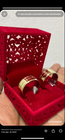 Alianças de moedas lindas . - Foto 4