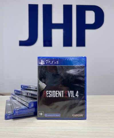 Lançamento Jogo Resident Evil 4 Remake PS4 - Parcelamos Sem Juros - Loja  Física Curitiba - Videogames - Novo Mundo, Curitiba 1163565984