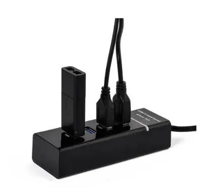 Hub Usb 3.0 4 Portas Multi Portas Usb para PC Notebook - Foto 2