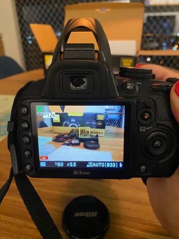 Câmera semi profissional Nikon D3100 - Foto 2