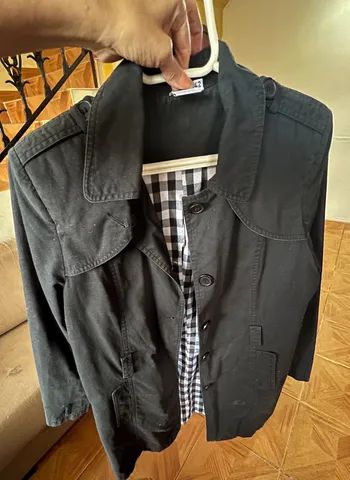 Sobretudo, Trench coat. Preto. Lindo - Foto 2