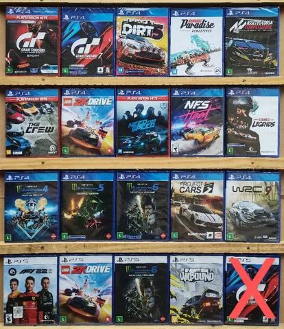 Jogos Ps4 Usados De Corrida