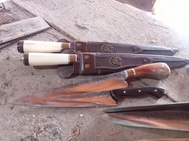 Facas artesanais 