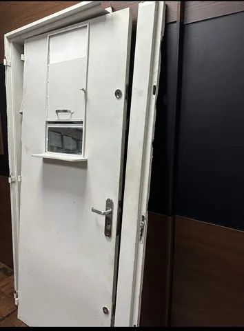 Porta de aço blindada com visor - Foto 5