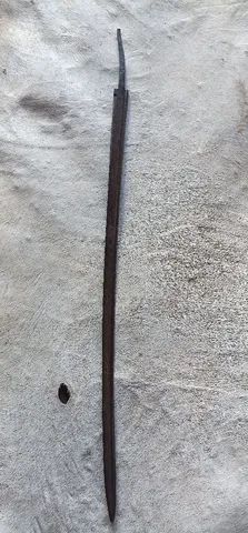 Antiga lâmina de espada 