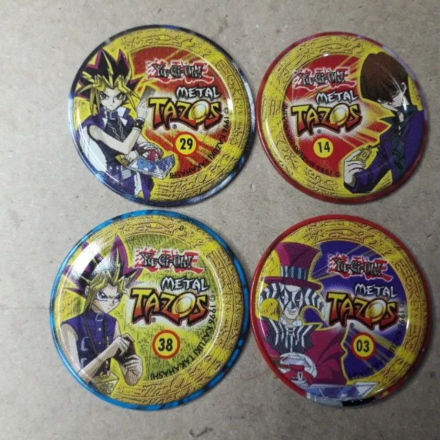 Coleção Metal Tazos Yu-Gi-Oh! 