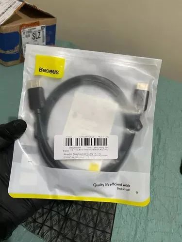 Baseus cabo compatível com HDMI para Xiaomi  mi box  48gbps digital 2 metros - Foto 2