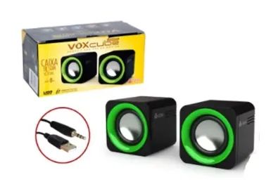 VoxCube-Caixa de som compactas, Belíssima-Alta qualidade de som-Ideal para PC e notebook - Foto 3