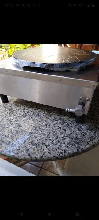 Crepeira Croydon profissional de 1 disco. - Foto 3