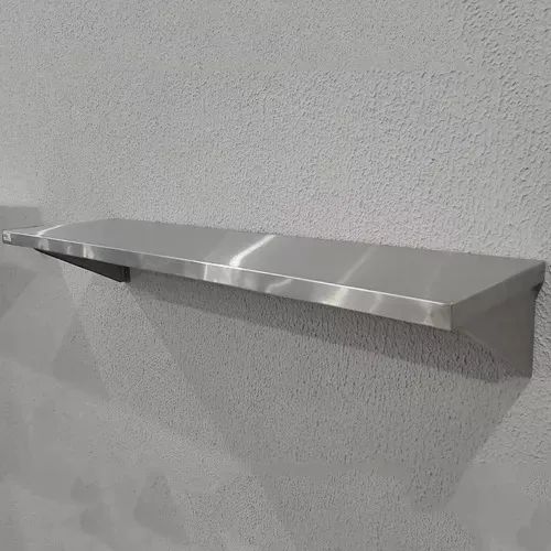 Prateleira de Parede em Aço Inox 