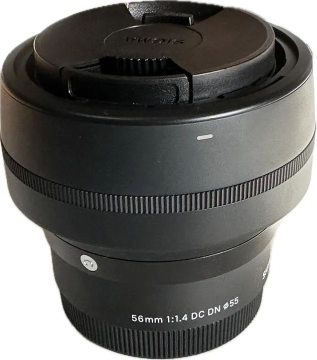 Lente SIGMA/SONY 56mm 1.4 E-mount praticamente NOVA - Foto 2