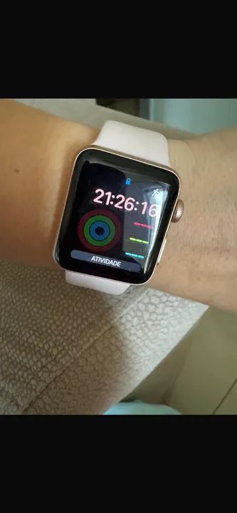 Vendo Apple Watch Series 3 38 mm rose Celulares e Smartphones Navirai 1335519835 OLX