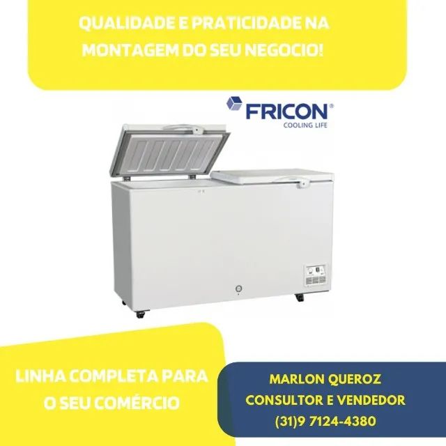 Freezer Horizontal Fricon 110/220V Novo