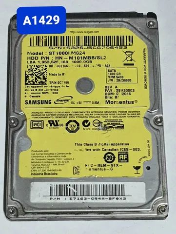 Placa Logica 1 Tb St1000lm024 - Cod: A1429