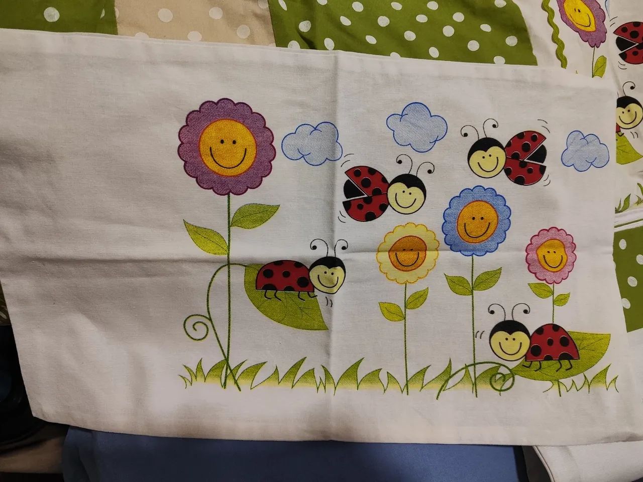 Kit berço tema Jardim Poa Verde - Foto 2