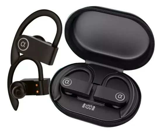 Fone De Ouvido Sem Fio Esportivo Via Bluetooth Para iPhone AGold FN-B21 - Até 15h - Foto 4