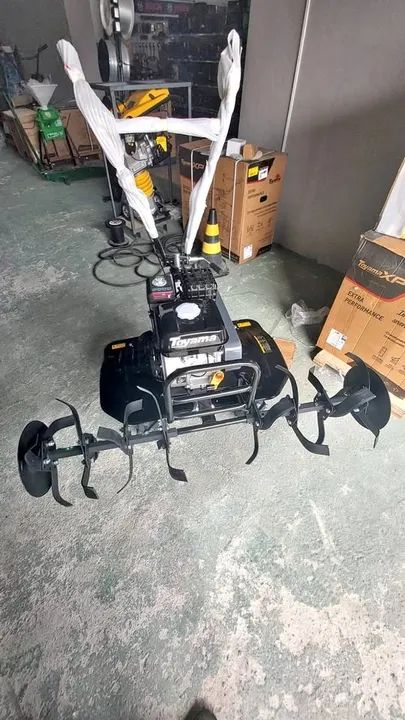  Motocultivador a gasolina 7Hp com enxadas rotativas - Toyama (Loja/Nova) - Foto 4