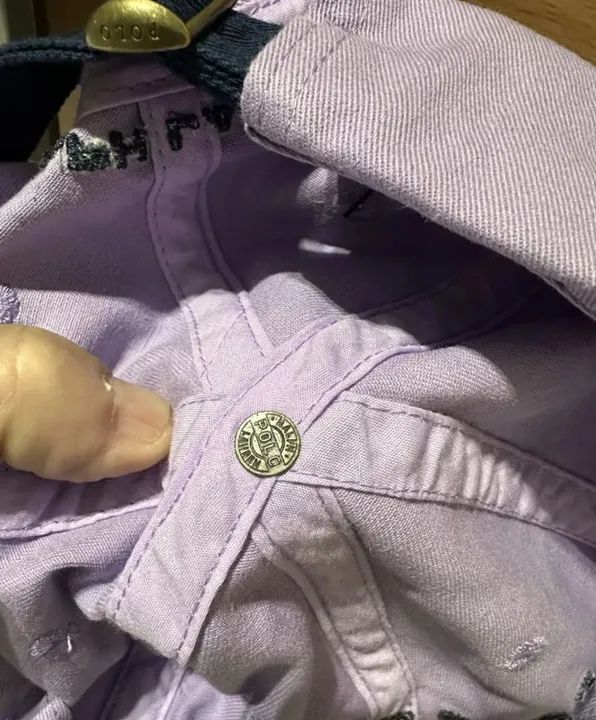 Boné Polo Sport Ralph Lauren Lilás - Foto 3