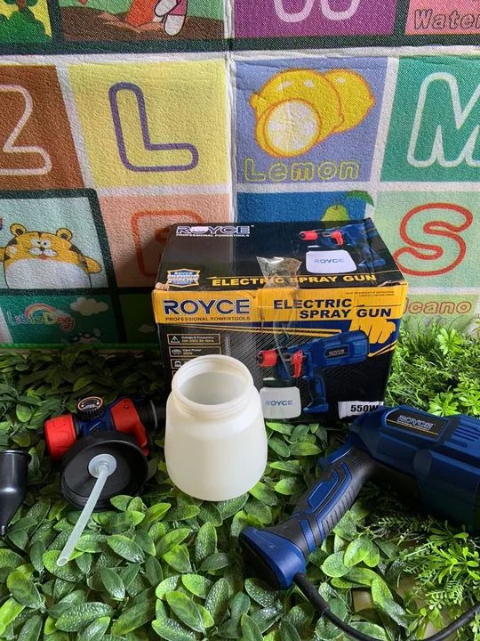 Pistola de pintura elétrica 550W - Foto 4