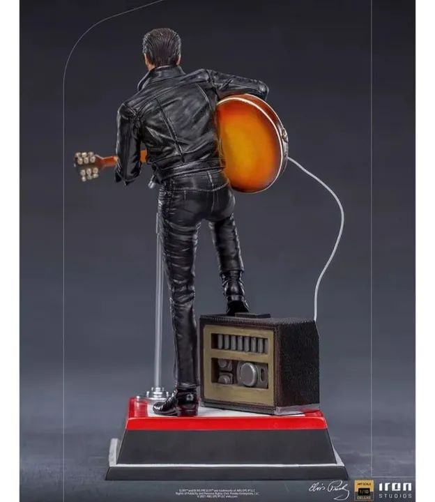 Elvis Presley Comeback Deluxe Iron Studios 1/10 - Foto 4