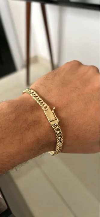 Pulseira grumet  Ouro 18k 750 - Foto 2
