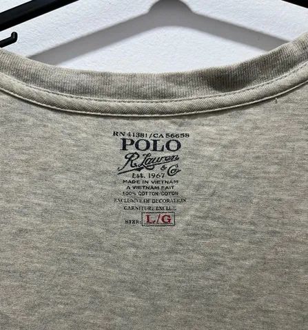 Camisa Ralph Lauren Cinza - Foto 4