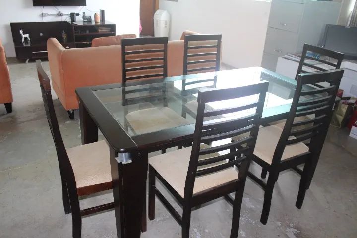 conjunto mesa de jantar com 6 cadeiras - Foto 2