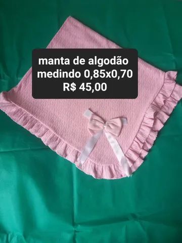 Lençol de berço e manta para bebe - Foto 5