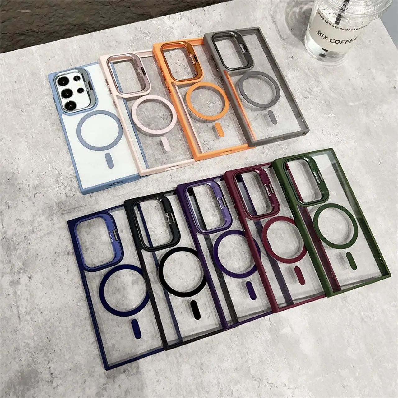 Capa Stand Samsung Galaxy S24 S25 Plus Ultra - Foto 2